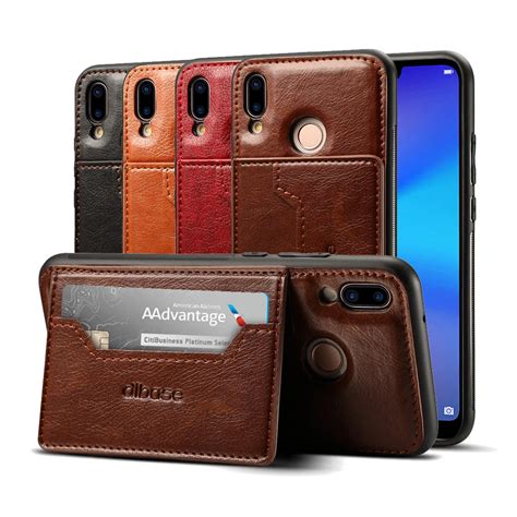 Leather Cases, Covers & Skins for Huawei P20 Lite 